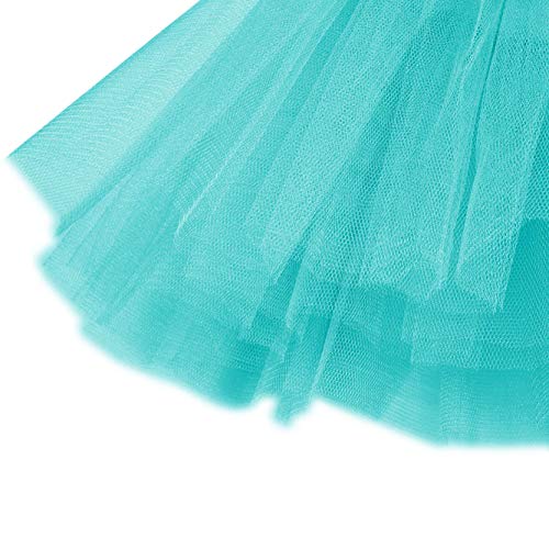 FONLAM Vestido Maillot de Ballet para Niña Vestido Danza Gimnasia Patinaje Tutú Ballet Niña Brillante (Turquesa, 7-8 Años) FONLAM Vestido Maillot de Ballet para Niña Vestido Danza Gimnasia Patinaje Tutú Ballet Niña Brillante (Turquesa, 7-8 Años)