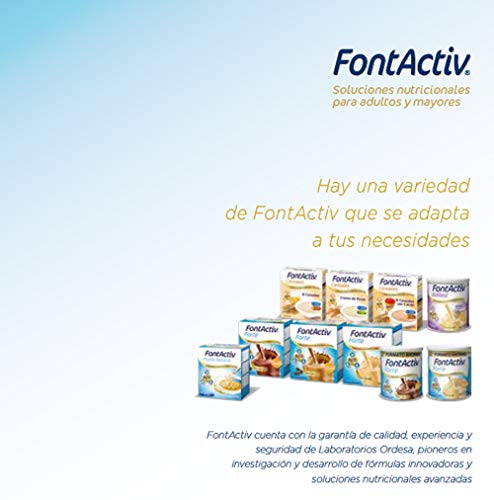 Fontactiv Forte Vainilla - 14 Sobres de 30gr Suplemento Nutricional para adultos y mayores - 1 o 2 sobres al día