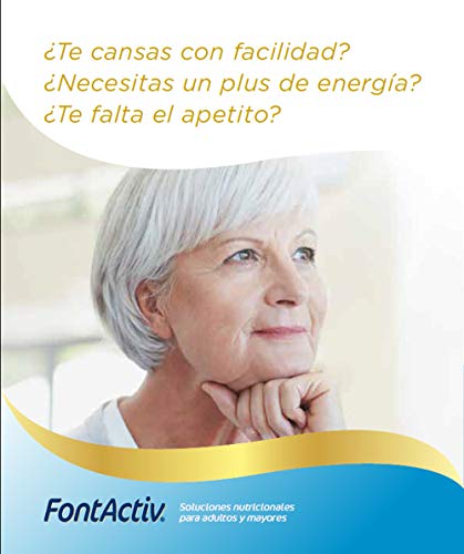 Fontactiv Forte Vainilla - 14 Sobres de 30gr Suplemento Nutricional para adultos y mayores - 1 o 2 sobres al día