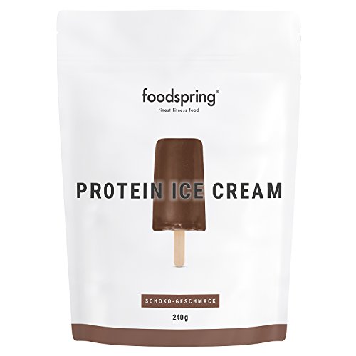 foodspring Helado Proteico, Chocolate, 240g, Tu polo de batido de proteínas