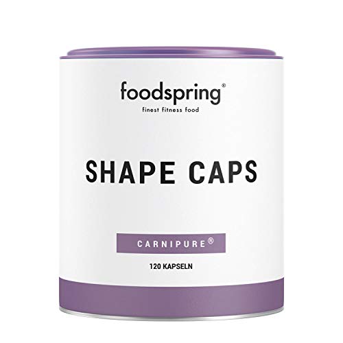 foodspring Shape Caps, 120 cápsulas, Ayudante inteligente para tu entrenamiento de tonificación