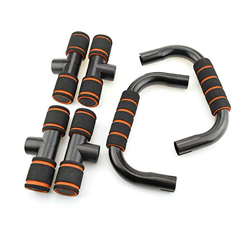 FOOING Soporte para Flexiones Push Up Bars Stand - Barras para Flexiones Gimnasio Ejercicio Formación - para Ejercicios, Gimnasio Equipo de Entrenamiento para Hombres y Mujeres (Rojo) FOOING Soporte para Flexiones Push Up Bars Stand - Barras para Flexiones Gimnasio Ejercicio Formación - para Ejercicios, Gimnasio Equipo de Entrenamiento para Hombres y Mujeres (Rojo)