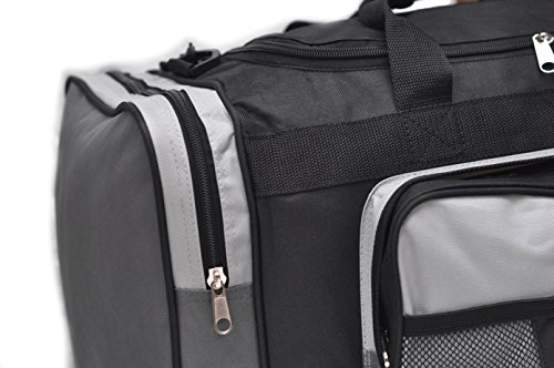 foolsGold Bolsa Deportiva 60 cm, 50 litros - Gris