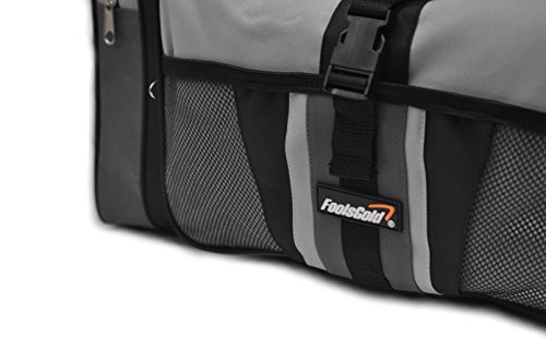 foolsGold Bolsa Deportiva 60 cm, 50 litros - Gris foolsGold Bolsa Deportiva 60 cm, 50 litros - Gris