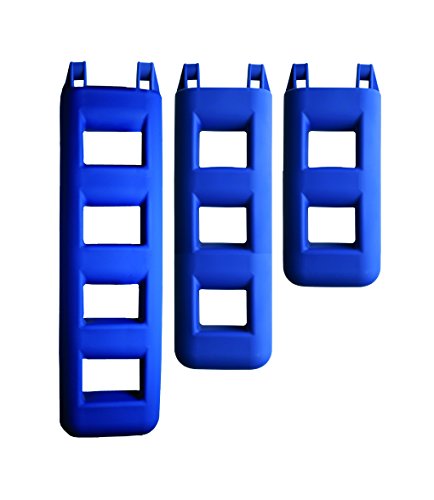 FOR WATER Forwater Parer Escalera para Barcos, 3 peldaños, Color Azul FOR WATER Forwater Parer Escalera para Barcos, 3 peldaños, Color Azul