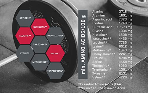 ForceFive Whey Protein. Concentrado de proteína de suero de leche, 700g (Fresa)