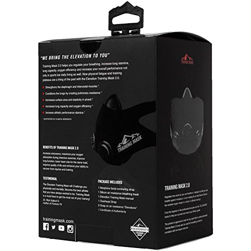 Formación máscara 2.0 Blackout Edition con adicional incluye funda. Formación máscara 2.0 Blackout Edition con adicional incluye funda.