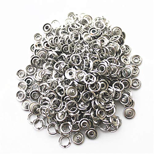 Fornateu 100PCS 9,5 mm de Metal Poppers de Las presillas de Ropa Camisas a los Botones de Costura a Mano Alicates de presión