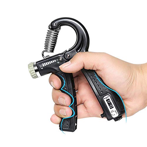 Fortalecedor de Mano, 2 Piezas Ajustables Fortalecedor de Agarre de Mano 10-60KG Fortalecedores de Agarre Kit de Entrenamiento para Entrenamiento Antebrazo, Muñeca, Apretón de Manos Fortalecedor de Mano, 2 Piezas Ajustables Fortalecedor de Agarre de Mano 10-60KG Fortalecedores de Agarre Kit de Entrenamiento para Entrenamiento Antebrazo, Muñeca, Apretón de Manos
