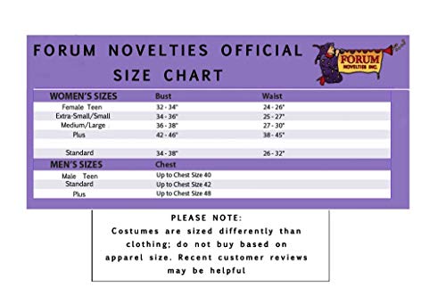 Forum Novelties 77160 Ladies camiseta de estilo motorista instantánea (UK 10 – 14)