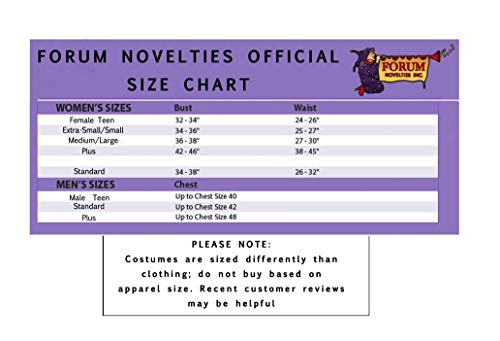 Forum Novelties 77160 Ladies camiseta de estilo motorista instantánea (UK 10 – 14) Forum Novelties 77160 Ladies camiseta de estilo motorista instantánea (UK 10 – 14)