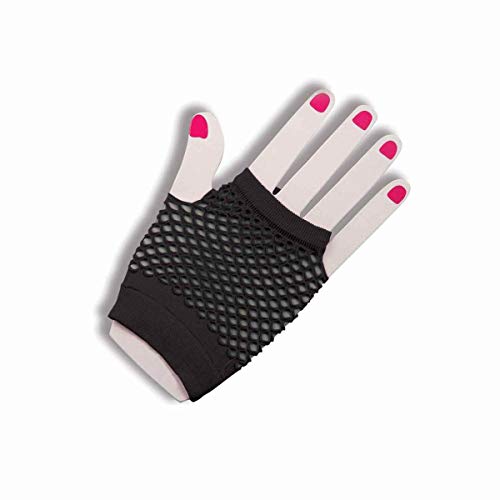 Forum Novelties Fingerless Fishnet Glove - Black