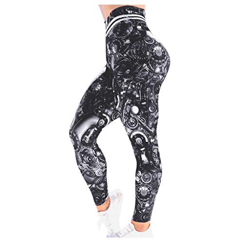 Fossen MuRope Pantalones Mujer Pitillo Slim Sexy Energizado con Estampado de Maquinaria Elegante - Pantalon para Modelar el Cuerpo - Pantalon Yoga Mujer Gimnasio Entrenamiento Fossen MuRope Pantalones Mujer Pitillo Slim Sexy Energizado con Estampado de Maquinaria Elegante - Pantalon para Modelar el Cuerpo - Pantalon Yoga Mujer Gimnasio Entrenamiento