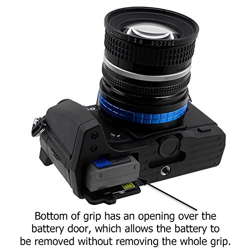 Fotodiox Pro Metal Negro de Cámara Mango para Olympus OM-D E-M5 Mark II - All Metal Black Camera Hand Grip Fotodiox Pro Metal Negro de Cámara Mango para Olympus OM-D E-M5 Mark II - All Metal Black Camera Hand Grip