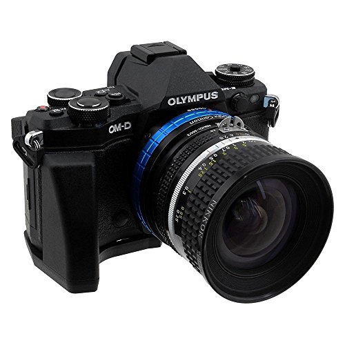 Fotodiox Pro Metal Negro de Cámara Mango para Olympus OM-D E-M5 Mark II - All Metal Black Camera Hand Grip