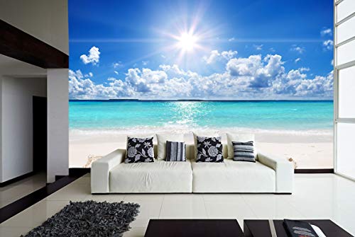 Fotomural Vinilo para Pared Playa Relax | Fotomural para Paredes | Mural | Vinilo Decorativo | Varias Medidas 200 x 150 cm | Decoración comedores, Salones, Habitaciones. Fotomural Vinilo para Pared Playa Relax | Fotomural para Paredes | Mural | Vinilo Decorativo | Varias Medidas 200 x 150 cm | Decoración comedores, Salones, Habitaciones.