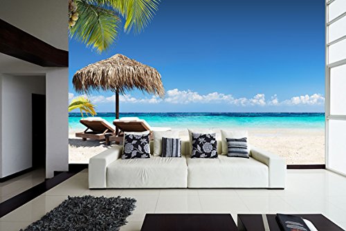 Fotomural Vinilo Pared Playa del Caribe | Fotomurales Pared | Fotomural Decorativo | Mural | Vinilo Decorativo | Varias Medidas 150 x 100 cm | Decoración comedores Salones | Motivos Paisajisticos Fotomural Vinilo Pared Playa del Caribe | Fotomurales Pared | Fotomural Decorativo | Mural | Vinilo Decorativo | Varias Medidas 150 x 100 cm | Decoración comedores Salones | Motivos Paisajisticos