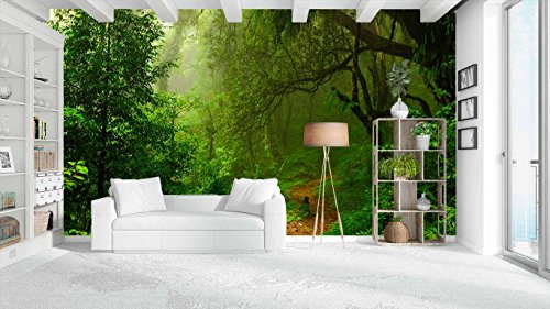 Fotomural Vinilo Pared Selva | Varias Medidas 200x150cm | Ideal para la decoración de comedores, Salones | Motivos Paisajisticos | Urbes, Naturaleza, Arte | Multicolor | Diseño Elegante Fotomural Vinilo Pared Selva | Varias Medidas 200x150cm | Ideal para la decoración de comedores, Salones | Motivos Paisajisticos | Urbes, Naturaleza, Arte | Multicolor | Diseño Elegante
