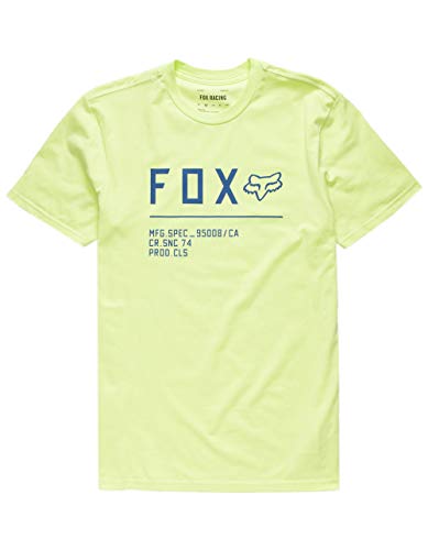 Fox Camiseta para hombre Non Stop Ss Premium Tee amarillo XL