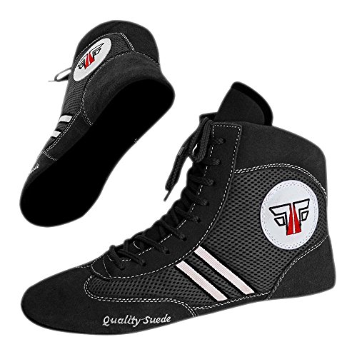 FOX-FIGHT Zapatillas de sambo "Quality Suede", zapatillas de lucha libre, de piel, Negro
, 43 FOX-FIGHT Zapatillas de sambo "Quality Suede", zapatillas de lucha libre, de piel, Negro
, 43
