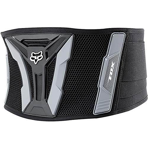 Fox Racing Turbo adulto riñón cinturón Dirt Bike Motorcycle Body Armor - Negro/Gris Fox Racing Turbo adulto riñón cinturón Dirt Bike Motorcycle Body Armor - Negro/Gris