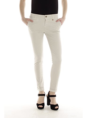 Fracomina - Pantalón - carrot - para mujer marfil 38 Fracomina - Pantalón - carrot - para mujer marfil 38