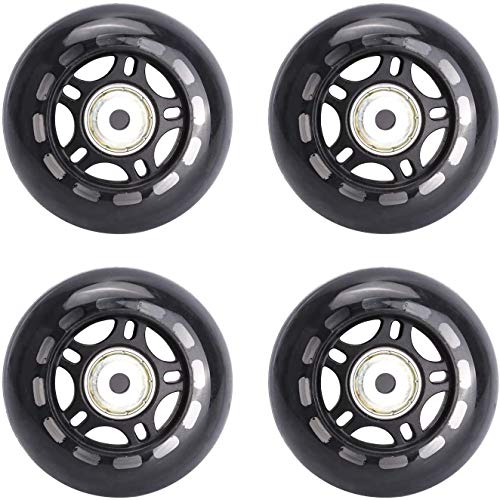 Fransande Paquete de 8 ruedas de repuesto para patines en línea con ruedas de 70 mm Fransande Paquete de 8 ruedas de repuesto para patines en línea con ruedas de 70 mm