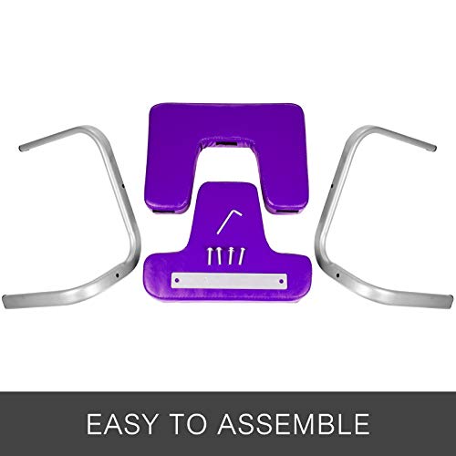 Frantools Silla de Inversión de Yoga Banco de Silla de Yoga Headstand Yoga Postura sobre La Cabeza Balanzas Sobremesa Soporte De Yoga de Familia, Gimnasio Marrón Púrpura Frantools Silla de Inversión de Yoga Banco de Silla de Yoga Headstand Yoga Postura sobre La Cabeza Balanzas Sobremesa Soporte De Yoga de Familia, Gimnasio Marrón Púrpura