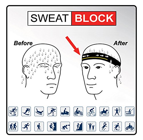 Free Master Sports Bandana Cap Negro Rojo Blanco hombre Mujer Biker Anas Diadema Toalla tiene, negro Free Master Sports Bandana Cap Negro Rojo Blanco hombre Mujer Biker Anas Diadema Toalla tiene, negro