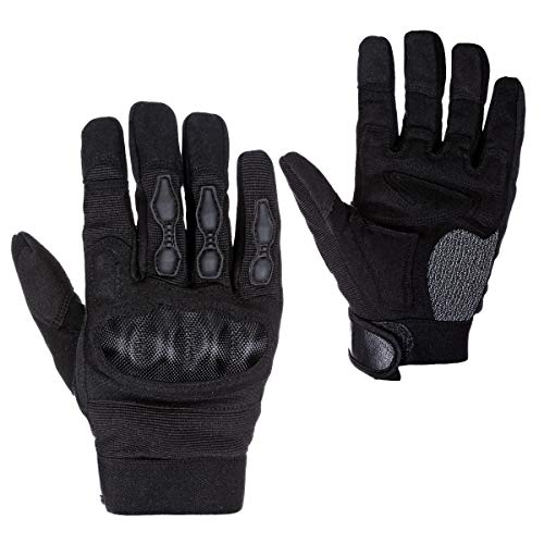 FREE SOLDIER Guantes de Motocicleta Pantalla táctil para Hombre Guantes tácticos con nudillo de Goma Dura para Escalada Pesca Correr Caza Entrenamiento Guante de Ciclismo(Negro,XL) FREE SOLDIER Guantes de Motocicleta Pantalla táctil para Hombre Guantes tácticos con nudillo de Goma Dura para Escalada Pesca Correr Caza Entrenamiento Guante de Ciclismo(Negro,XL)