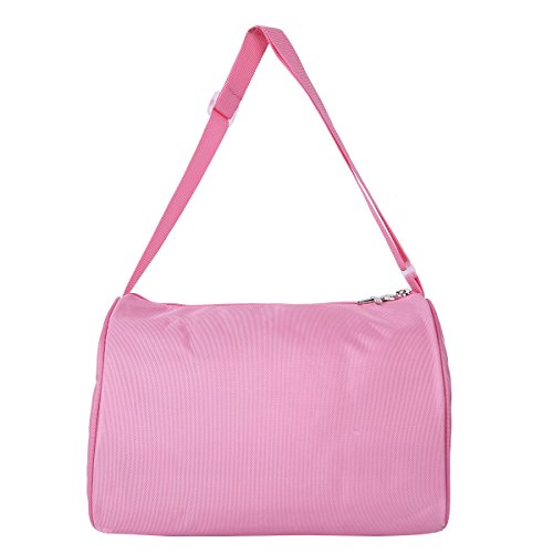 Freebily Bolsa de Ballet Danza para Niña Bolsa Bandolera Tote Personalizada Deportiva Princesa para Ejercicios Deportes Gimnasio Rosa Talla Única