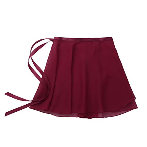 Freebily Falda de Gasa Deportiva Niñas para Danza Ballet Gimnasia Patinaje Niñas Infántil y Mujer Adulta con Cinturilla para Leotardo Maillot Deporte Wine Red One Size Freebily Falda de Gasa Deportiva Niñas para Danza Ballet Gimnasia Patinaje Niñas Infántil y Mujer Adulta con Cinturilla para Leotardo Maillot Deporte Wine Red One Size