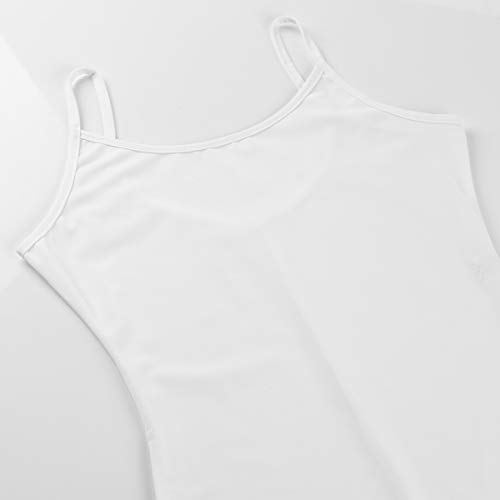 Freebily Leotardo para Danza Yoga Mujeres Jumpsuit Monos Elástico de Espaquetis Deportivo Bodysuit Maillots Una Pieza Sueva Blanco Large Freebily Leotardo para Danza Yoga Mujeres Jumpsuit Monos Elástico de Espaquetis Deportivo Bodysuit Maillots Una Pieza Sueva Blanco Large