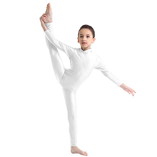 Freebily Maillot de Gimnasia para Niña Mono de Danza Fitness Gym Maillots Jumpsuit Deportivo Manga Larga Elástica Leotardo Ballet Patinaje Niña Marfil 8-10 Años Freebily Maillot de Gimnasia para Niña Mono de Danza Fitness Gym Maillots Jumpsuit Deportivo Manga Larga Elástica Leotardo Ballet Patinaje Niña Marfil 8-10 Años