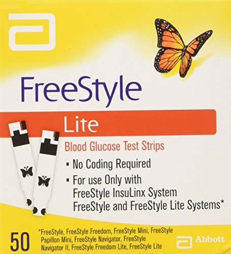 Freestyle Lite Tiras de prueba de glucosa en sangre Freestyle Lite Tiras de prueba de glucosa en sangre