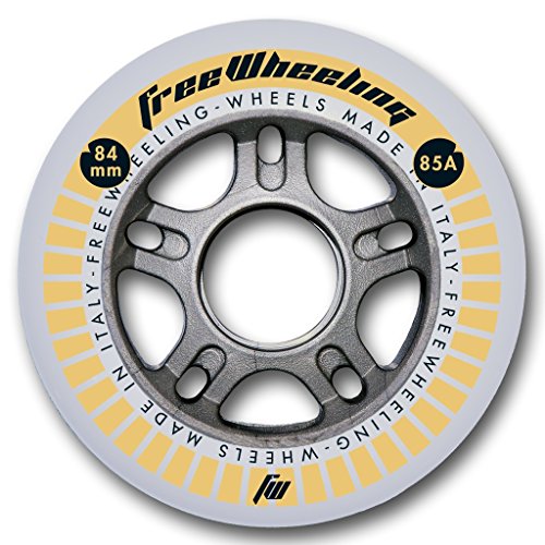 FreeWheeling 4-Pack Ruedas para Patines en línea Race 84mm 1117384