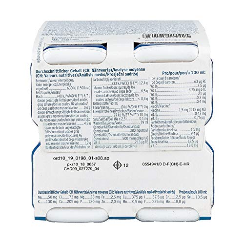 Fresenius Kabi - bebida energética Fresubin Protein Energy Drink sabor capuchino, 4 botellas de 200 ml, 1 paquete (1 x 1 kg) Fresenius Kabi - bebida energética Fresubin Protein Energy Drink sabor capuchino, 4 botellas de 200 ml, 1 paquete (1 x 1 kg)