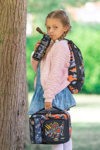 Fringoo – Bolso Tipo Tula para Niños Escuela, Bolso Tipo Tula, para Natación, o Deportes | Incluye Correas de 1.5 cm para más Comodidad – Dinosaurio Robot Fringoo – Bolso Tipo Tula para Niños Escuela, Bolso Tipo Tula, para Natación, o Deportes | Incluye Correas de 1.5 cm para más Comodidad – Dinosaurio Robot