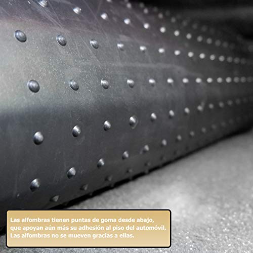 Frogum Alfombrillas Negro Coches de Goma 3-Pieza compatibile con Mercedes-Benz Sprinter II VW Crafter de 2006 Frogum Alfombrillas Negro Coches de Goma 3-Pieza compatibile con Mercedes-Benz Sprinter II VW Crafter de 2006