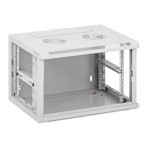 Fromm & Starck Armario para Servidor Mueble Rack Star_DC.19.6.S_02 (19 Pulgadas, 6U, con Cerradura, Capacidad: 75 kg, Color Negro) Fromm & Starck Armario para Servidor Mueble Rack Star_DC.19.6.S_02 (19 Pulgadas, 6U, con Cerradura, Capacidad: 75 kg, Color Negro)