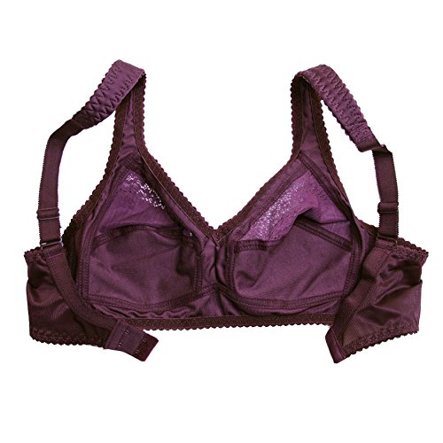 frugue Sujetador Reductor sin Aros Talla Grande para Dormir Mujer Morado ES 115C (EU 100C)