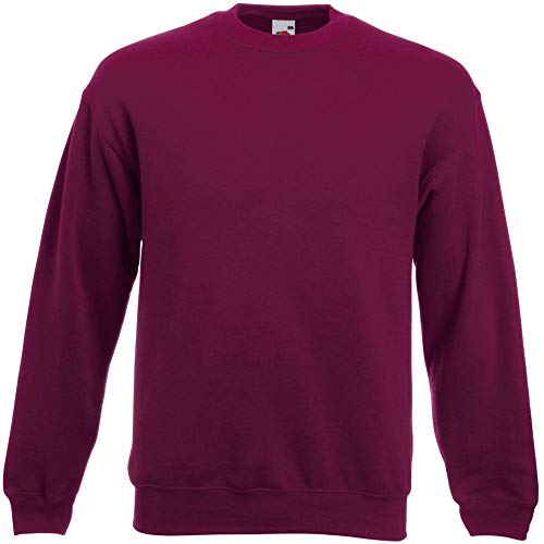 Fruit of the Loom 62-202-0 Sudadera, Negro, Extra-Large para Hombre