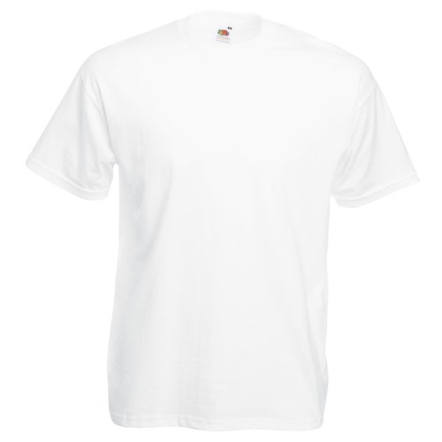 Fruit of the Loom - Camiseta Básica de Manga Corta Modelo Valueweight - Hombres (L/Rosa Claro) Fruit of the Loom - Camiseta Básica de Manga Corta Modelo Valueweight - Hombres (L/Rosa Claro)