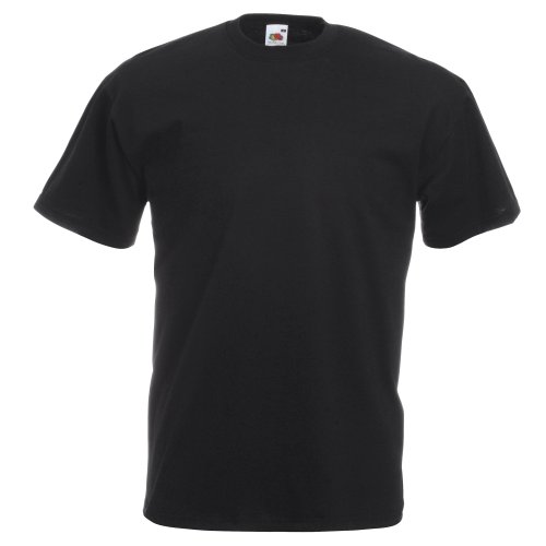 Fruit of the Loom - Camiseta Básica de Manga Corta Modelo Valueweight - Hombres (M/Amarillo) Fruit of the Loom - Camiseta Básica de Manga Corta Modelo Valueweight - Hombres (M/Amarillo)