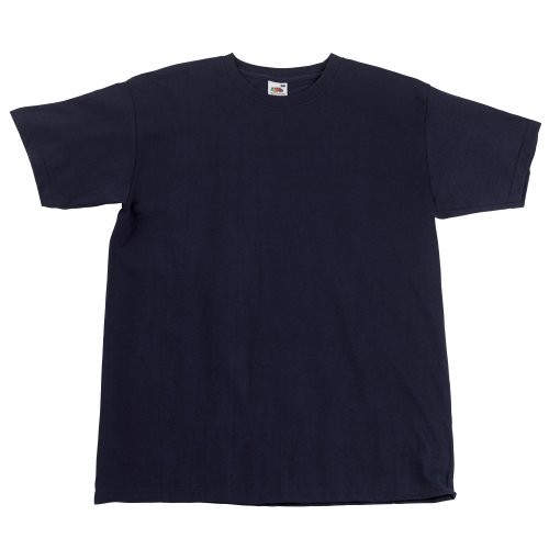 Fruit of the Loom - Camiseta Básica de Manga Corta Modelo Valueweight - Hombres (S/Caqui) Fruit of the Loom - Camiseta Básica de Manga Corta Modelo Valueweight - Hombres (S/Caqui)