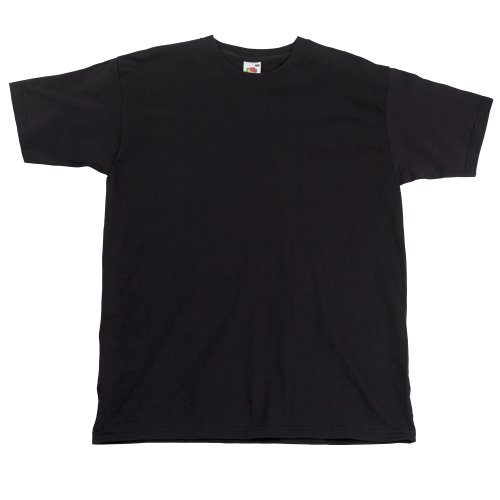 Fruit of the Loom - Camiseta Básica de Manga Corta Modelo Valueweight - Hombres (S/Caqui) Fruit of the Loom - Camiseta Básica de Manga Corta Modelo Valueweight - Hombres (S/Caqui)