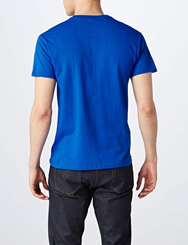 Fruit of the Loom Mens Original 5 Pack T-Shirt Camiseta, Azul (Royal Blue), Large (Pack de 5) para Hombre