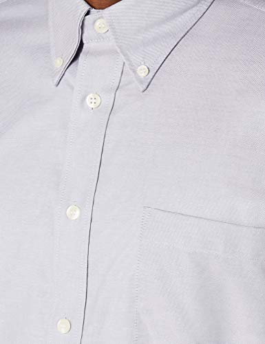 Fruit of the Loom Oxford - Camisa Hombre, Grey (Oxford Grey), XX-Large Fruit of the Loom Oxford - Camisa Hombre, Grey (Oxford Grey), XX-Large