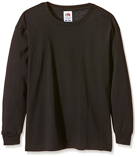 Fruit of the Loom SS019B Camiseta, Negro, XX-Small (3-4 años) Infantil Fruit of the Loom SS019B Camiseta, Negro, XX-Small (3-4 años) Infantil
