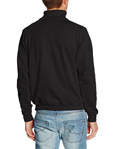 Fruit of the Loom Ss108m Sudadera, Negro (Black), Large (Talla del Fabricante: Large) para Hombre